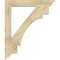 Ekena Millwork Merced Traditional Rough Sawn Bracket, Douglas Fir, 4"W x 32"D x 38"H BKT04X32X38MRC01RDF - alternate 4